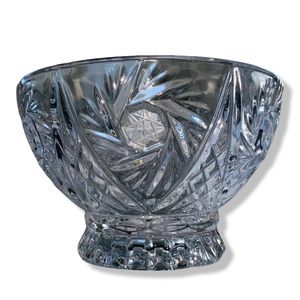 Crystal Bowl/Candy Dish Footed Crystal Bowl
